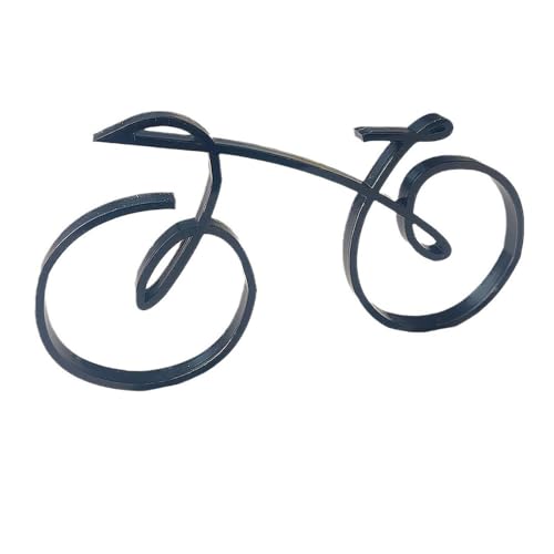 XFSRG Minimalistische Fahrrad-Kunst-Skulptur Deko Wohnzimmer Schreibtisch Deko Rad-Skulptur für Radfahrer Home Dekoration XFSRG Minimalistische Fahrrad-Kunst-Skulptur Deko Wohnzimmer Schreibtisch Deko Rad-Skulptur für Radfahrer Home Dekoration