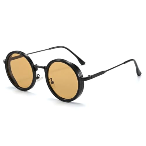 Lunettes de soleil rondes punk pour stopper l'éblouissement