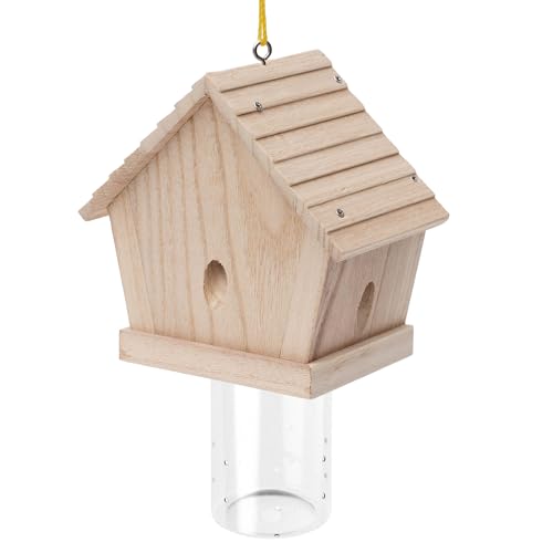 GRTRE 1 Pack Wood Carpenter Bee Trap for Outside - Best Bee ...