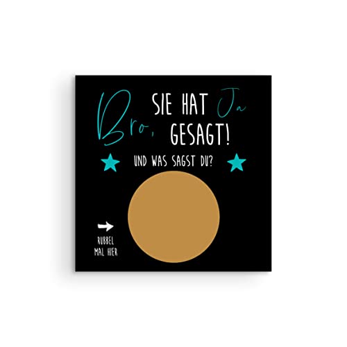 Trouwgetuige vragen MANN flessenetiketten om te krassen BRO cadeau getuigen - Image 6