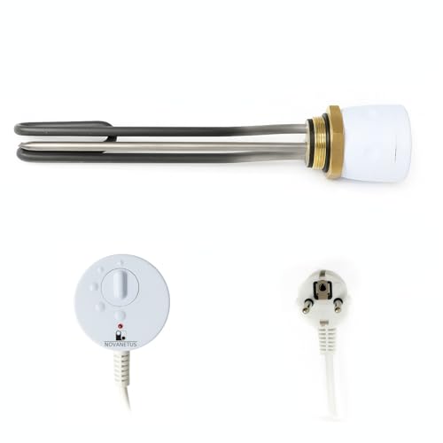 Tensione nominale: 230 V, Potenza: 2000 watt, Controllo continuo della temperatura, Intervallo di regolazione della temperatura: da 23 °C a 75 °C ± 5 °C
