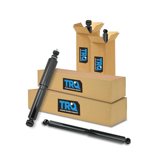 TRQ Front and Rear Shock Absorber Set Compatible with 1989-1990 Ford Bronco II 1989-1997 Ranger 1994-1997 Mazda B2300 1994-1996 B3000 B4000