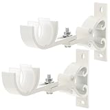 Photo Gallery mothnur 2 pezzi staffa supporto per asta in alluminio regolabile bianco montaggio facile per bastoni tende da parete accessori resistenti per fissaggio tende e bastoni armadio Photo Gallery mothnur 2 pezzi staffa supporto per asta in alluminio regolabile bianco montaggio facile per bastoni tende da parete accessori resistenti per fissaggio tende e bastoni armadio