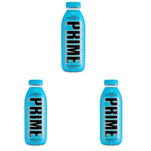 Image of PRIME HYDRATION Natural Flavor Prime Blue Raspberry Hydration Drink, 16.9 Fl Oz ? 500 Ml, 36 Pack