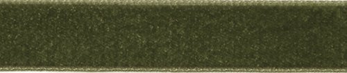 Berisfords Velvet Ribbon, Loden Green, 102 x 45 x 102 cm, 10.2 x 4.5 x 10.2 cm - Image 2