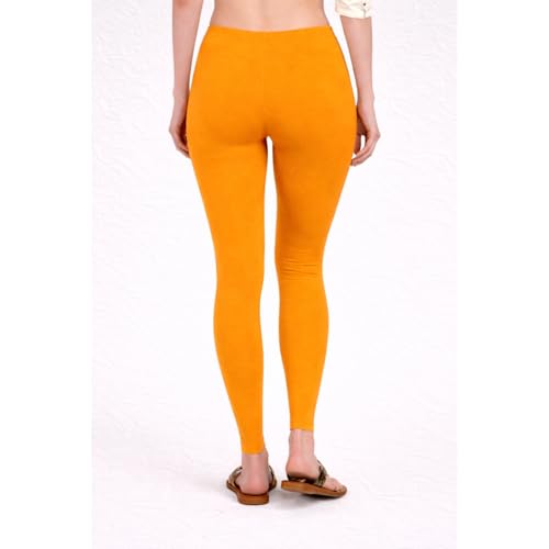 Image of Women Cotton Ankle Leggings Combo | Soft Stretchable Breathable Fabric | High Waist Comfortable Fit Bottom Wear for Kurti Office Casual & Daily Use