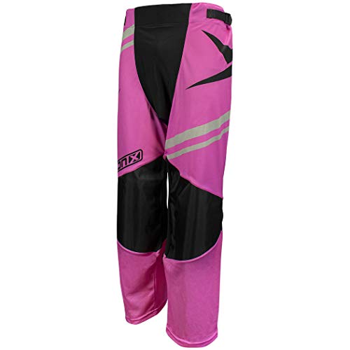 TronX Venom Inline Hockey Pants (Pink/Silver - JR L/XL)