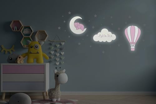 Set de lámparas de pared personalizables para nursery miniatura 2
