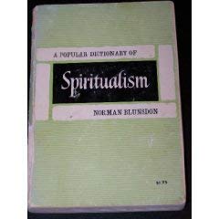 Paperback A Popular Dictionary of Spiritualism Book