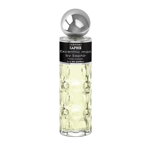 PARFUMS SAPHIR Excentric Man By Saphir, Eau de Parfum con Vaporizzatore Per Uomo, 200 Ml