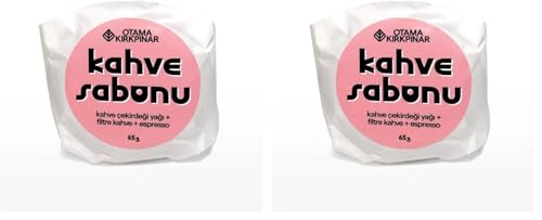 Doğal Cilt Canlandırıcı Kahve Sabunu (2 paketi)