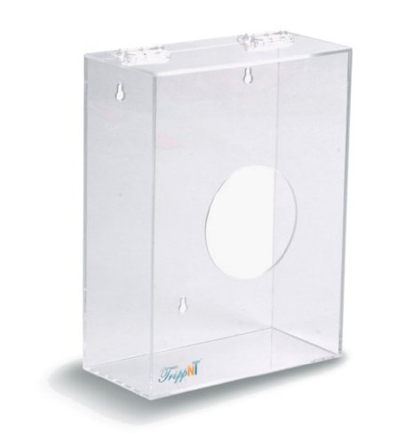 TrippNT 50043 Clear Acrylic Hairnet Dispenser, Small, 11" W x 8.5" H x 4" D