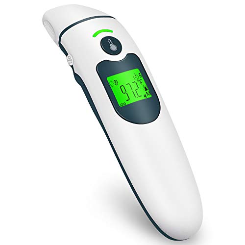 Infrared Thermometer for Adults Thermometer Forehead Ear Thermometer Baby Thermometer for Fever Alarm Digital Thermometer for Babies, Children, Adults