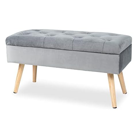 Hawthyhome Gepolstert Sitzbank mit Stauraum Cover