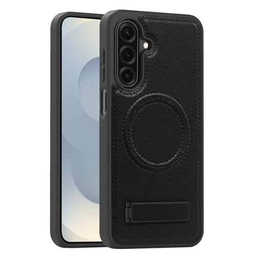 Image of Lunivop for Samsung Galaxy A17 5G Phone Case 6.7 inch PU Leather Black