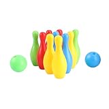 Bowling pour enfants : fabriqué dans un matériau agréable pour une utilisation sûre et durable, cet ensemble de jouets vous apportera, à vous et à vos petits enfants, beaucoup plus de plaisir, boules de bowling pour enfants