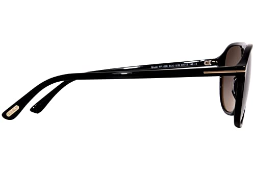 Image of Tom Ford BRUCE FT 1026 Shiny Black /Dark Grey Shaded 61 /12 /145 men Sunglasses