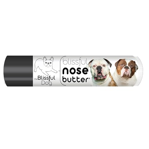 Image of The Blissful Dog American Bulldog Nose Butter, Versatile Dog Nose Balm for Dry Nose, Handcrafted Nose Moisturizer, Easy-to-Apply Dog Essentials, Unscented, 0.15 oz.
