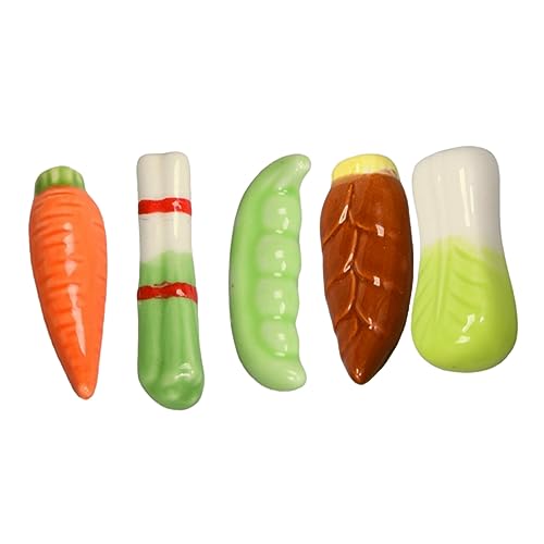 IMIKEYA 5pcs Chopstick Stand Decorative Ceramic Chopstick Holder Pillow Bracket Spoon Fork Rack Tableware Holder for Dining