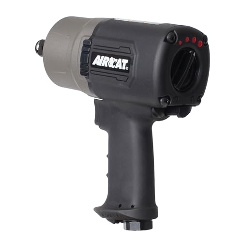 AIRCAT Pneumatic Tools 1770-XL 3/4 Inch Composite Impact Wrench 1600 ft-lbs of Torque
