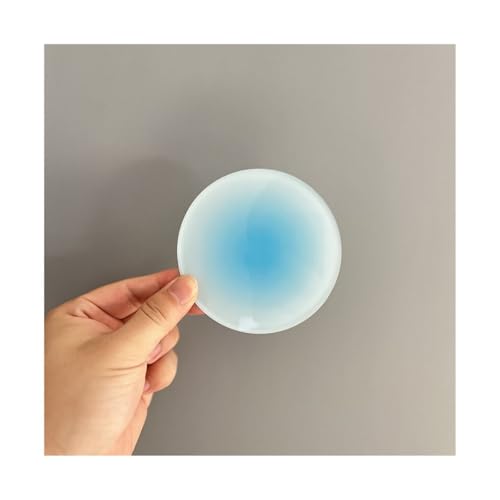 Sous-verres acrylique antidérapants bleus pour protéger votre table - 3