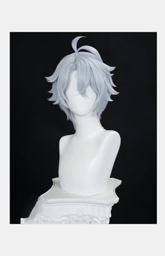 Dsimeig Brown Kids Wig Short Wavy Child Synthetic Boys Cosplay Halloween Costume Party Use