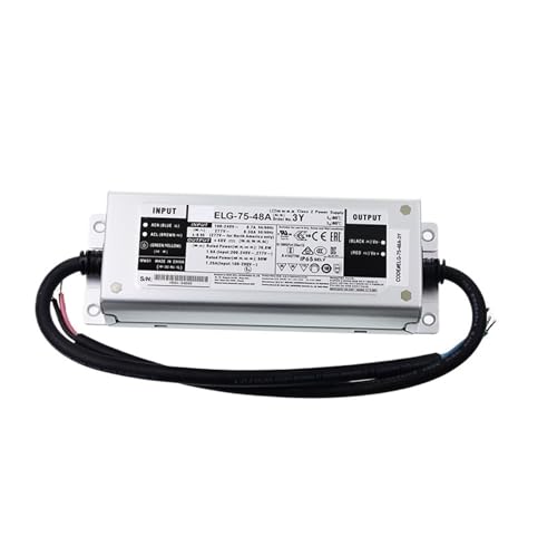 Alimentation de commutateur LED ELG-75-48A-3Y 75W étanche IP65 pour éclairage extérieur