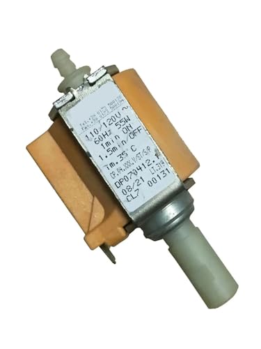 19BAR 120V 55W Wasserpumpe mit Magnetventil, kompatibel mit Jura, kompatibel mit Impressa, Kaffeemaschinen-Wasserpumpe, Vibrationspumpe