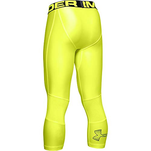 Image of Under Armour Kids HeatGear Armour 3 /4 Leggings (Big Kids)