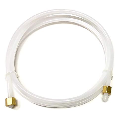 8FT Shark Industrial Premium PEX Tubing Ice Maker Water Connector with 1/4" Comp by 1/4" Comp Fitting Cover