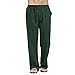 Nuevo 2021 Pantalones Hombre verano Casuales Moda Deportivos Algodón y lino Pants...