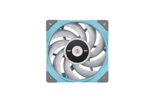 Image of Thermaltake TOUGHFAN 12 Turquoise High Static Pressure Radiator Fan (Single Fan Pack) Quiet Case Fan PWM 500~2000rpm Turquoise CL-F117-PL12TQ-A
