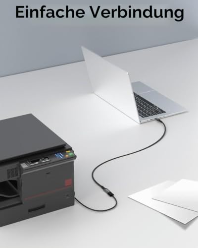 layajia USB 3.0 Verlängerung Kabel 5M, USB-A Stecker auf A Buchse, 5Gbps High-Speed-Übertragungskabel Kompatibel mit Tastatur, Maus… – Ansicht 6