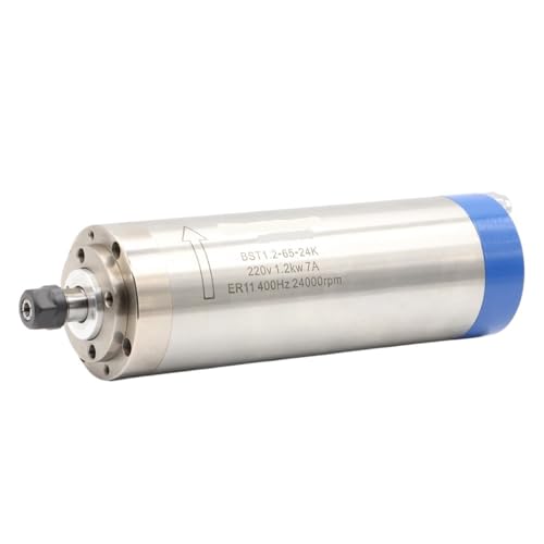 Moteur ER11 1,2 kW à 4 roulements pour fraisage CNC précis