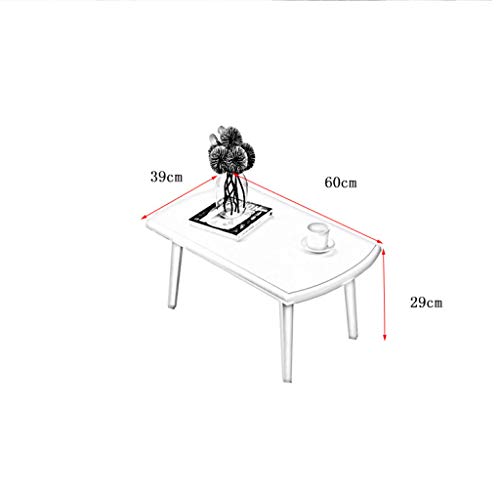 Théière pliante multifonctions et table de salon blanche 60cm - 2