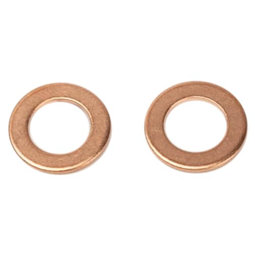 Image of TRQ Front Performance Brake Hose Set Compatible with 2003-2006 Subaru Baja 2003-2008 Forester 1999-2001 Legacy 2000-2009 Outback