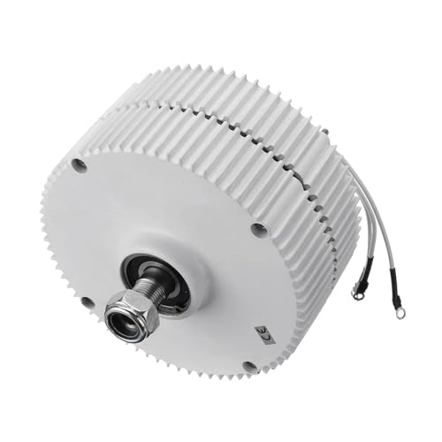 ���̓^�[�r�����d�@ �ᑬ���͔��d�@ �D���ARV�A�ƒ�p�A400W 500W 12V 24V 48V �ƒ�p���H�{�[�g�p(Double Shaft,48V,400W)