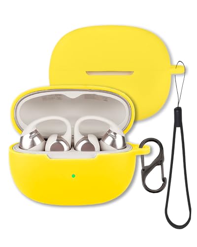 Shokz OpenDots 2�C���z���p�P�[�X�AFJIASTB �\�t�g�V���R���ی�J�o�[ �J���r�i�ƃX�g���b�v�t���A�ϏՌ�(�C�G���[)