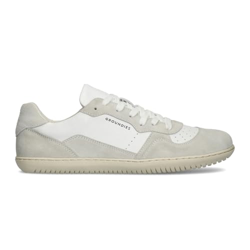 GROUNDIES NOVA GO1 Women - Damen Barfußschuh/Sneaker (White/Off White, EU...