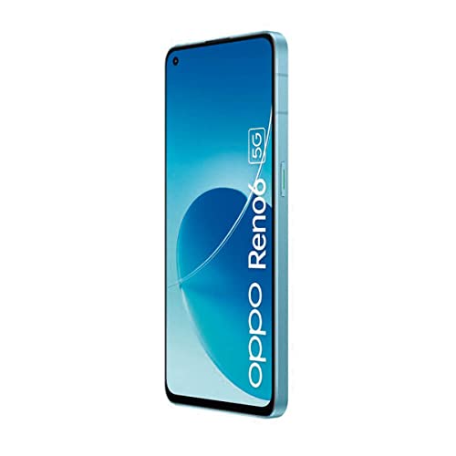 OPPO Reno6 (5G - Double Sim - Ecran 6.43'' - 128 Go, 8 Go RAM) Bleu