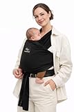 manduca Sling – elastisches Babytragetuch für Neugeborene ab 3,5 kg und Babys bis 15 kg...