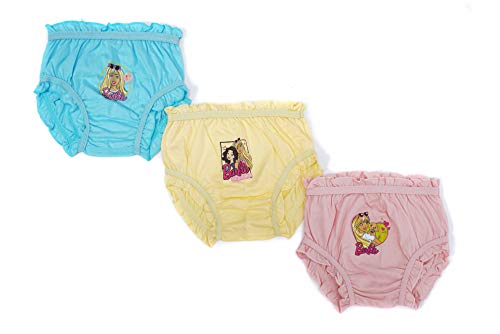 Image of Red Rose Kids Girls Cotton Printed Bloomer Pack of 3-Assorted