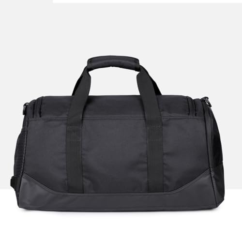 Personalized Duffle Bag with Photo Text Custom Sports Bag for Women Men (black)4