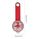 LED Dog Light Pendant Pet USB Wiederaufladbarer LED-Leuchtanhänger Pet Wasserdichter Anhänger Outdoor-Warnlicht LED Dog Light Pendant (Rot)