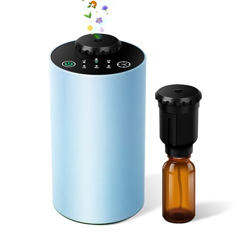 Metal Waterless diffuser,10/30/90s Spray Setting,Timer, Essential Oil Diffuser Battery Operated Keeps 48h, Waterless oil diffuser for Car,Room,Office Metal Waterless diffuser,10/30/90s Spray Setting,Timer, Essential Oil Diffuser Battery Operated Keeps 48h, Waterless oil diffuser for Car,Room,Office
