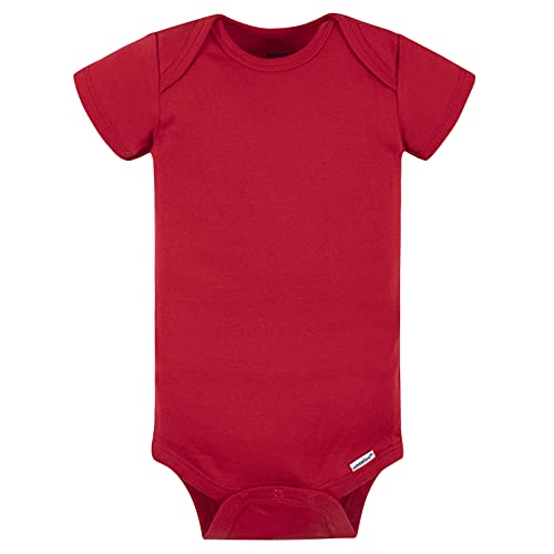 Image of Gerber Baby 5-pack Solid Onesies Bodysuits