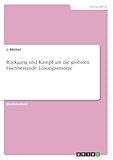 Rückgang und Kampf um die globalen Fischbestände. Lösungsansätze