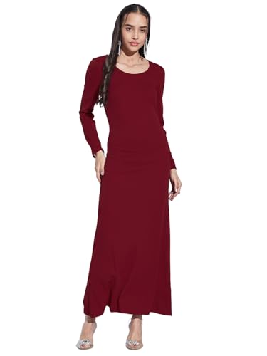 Image of Selvia Western Full Sleeve Long Dress Bodycon for Women