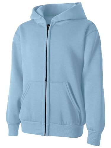 M MA CROIX Youth Premium Zip Up Hoodie Jacket Kids Heavyweight Sweatshirt Outerwear Everyday Essential Durable Sweater2