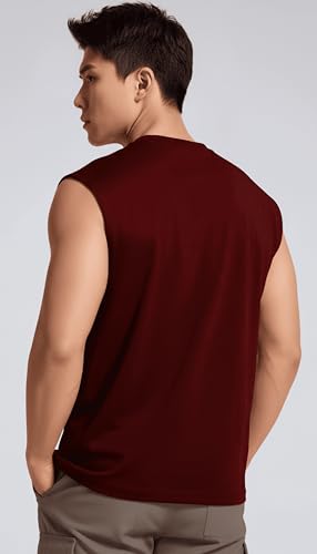 Image of JUARI BE A GENTLEMAN Cotton Regular Fit,Sleeveless, Gym Vest for Men, Set of 3 (Multicolour)